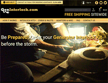 Tablet Screenshot of geninterlock.com